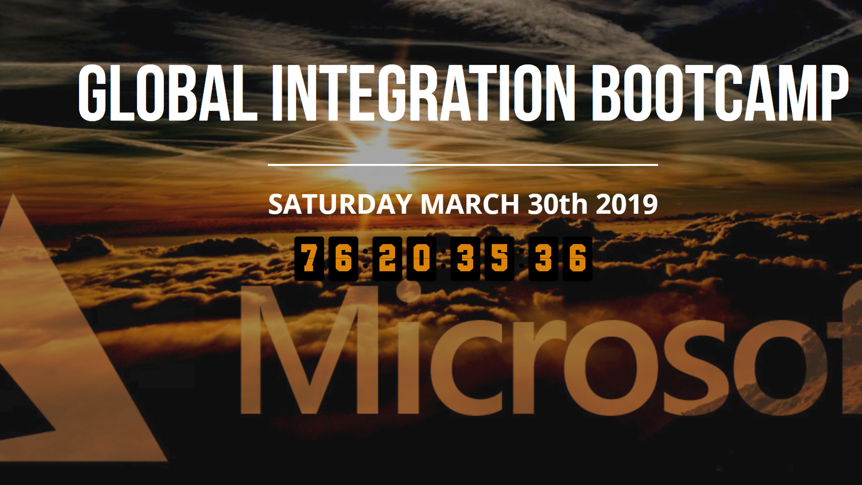 [Eventos] Global Integration Bootcamp 2019 Barcelona